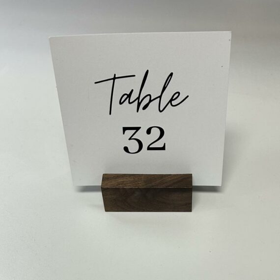 Table Number Holders