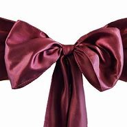 Satin Chair Sash