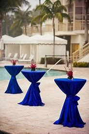 Satin Cocktail Tablecloth Ties