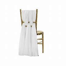 Chiffon Chair Sash