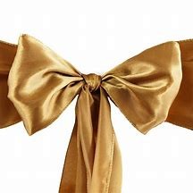 Satin Chair Sash