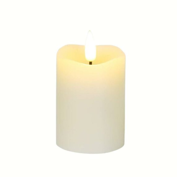 LED Wax Pillar Candles