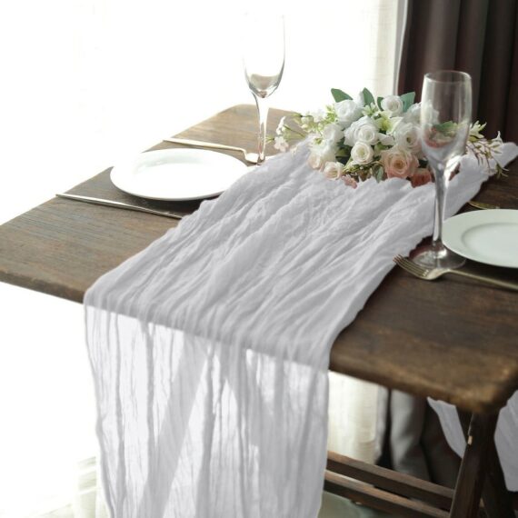 Cheesecloth Table Runners