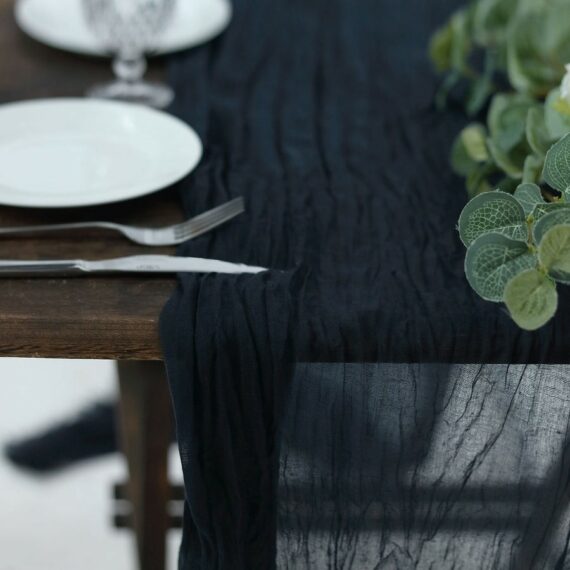 Cheesecloth Table Runners