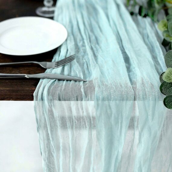 Cheesecloth Table Runners