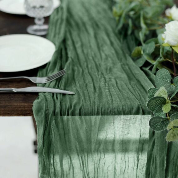 Cheesecloth Table Runners