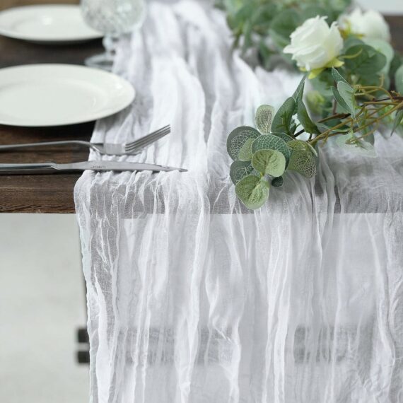 Cheesecloth Table Runners