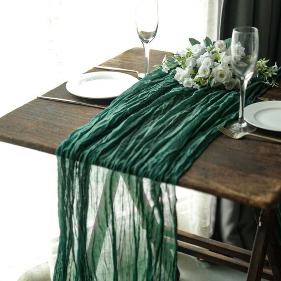 Cheesecloth Table Runners