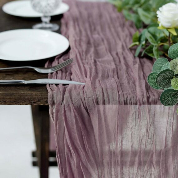 Cheesecloth Table Runners