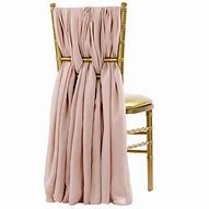 Chiffon Chair Sash
