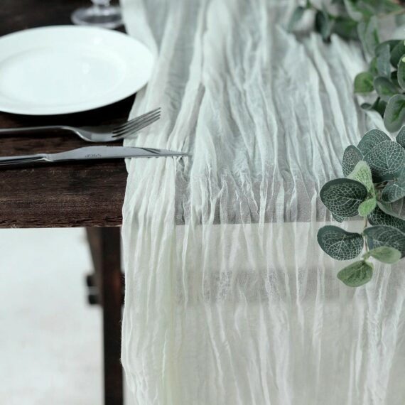 Cheesecloth Table Runners