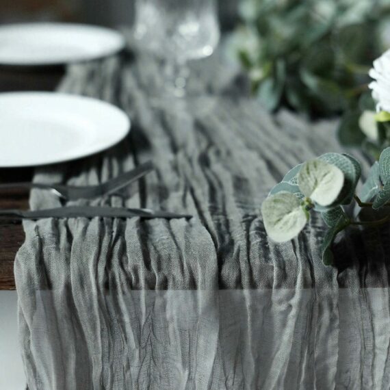 Cheesecloth Table Runners