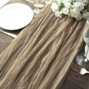 Cheesecloth Table Runners