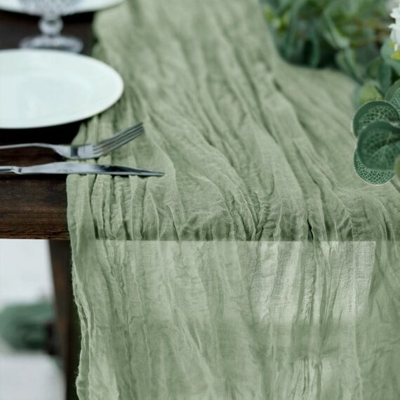 Cheesecloth Table Runners