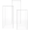 Acrylic Pedestal - Set of 3