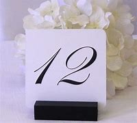 Table Number Holders