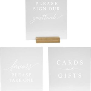 'Cards + Gifts' Tabletop Signage