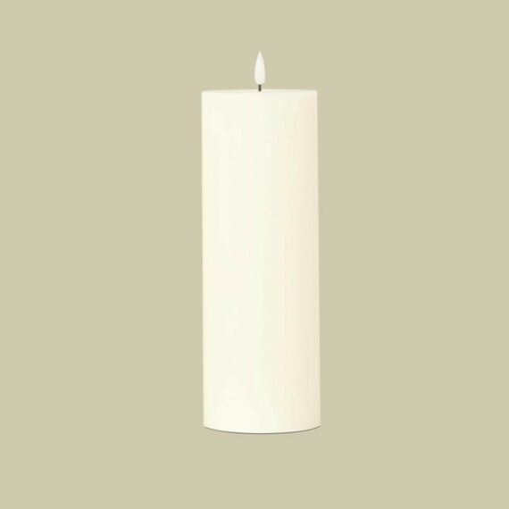 LED Wax Pillar Candles