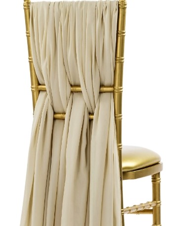 Chiffon Chair Sash
