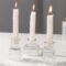 Crystal Taper Candle Holder - Trio