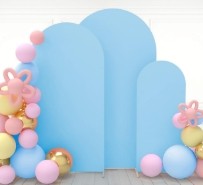 Spandex Arched Arbor Covers